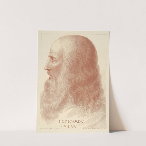 Portrait in Profile of Leonardo da Vinci (1795) by Francesco Bartolozzi