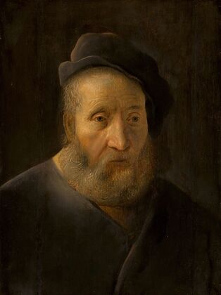 Portrait Of A Bearded Man, Half-Length, Wearing A Cap