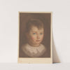 Portrait of a boy by Heinrich M. Krabbé