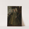 Portrait of a boy with a billygoat by Jan Albertsz. Rotius