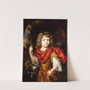 Portrait of a Boy with a Bow and a Dog (Amor) (1673) by Nicolaes Maes