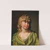 Portrait of a boy with blond curls by Johann Heinrich Wilhelm Tischbein