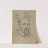 Portrait of a Cardinal (Alessandro Peretti Montalto) by Ottavio Leoni