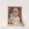 Portrait of a child by Alfred Cluysenaar