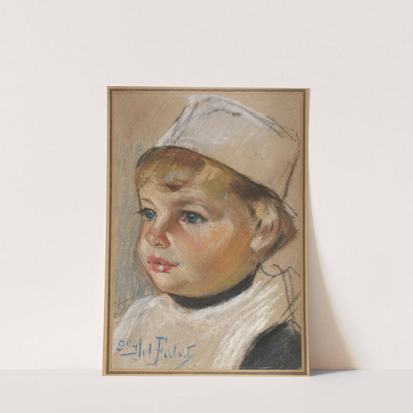 Portrait of a child (1904) by Julian Falat