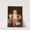 Portrait of a Child with a Drum by Gyula Stetka