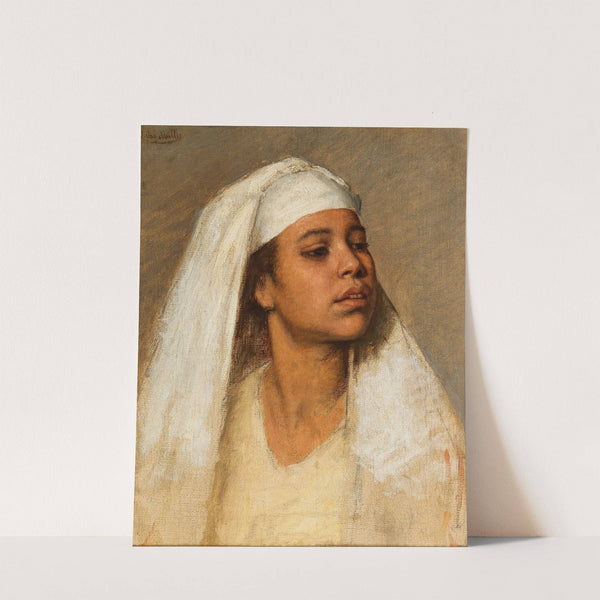 Portrait Of A Coptic Woman by Bertha Müller