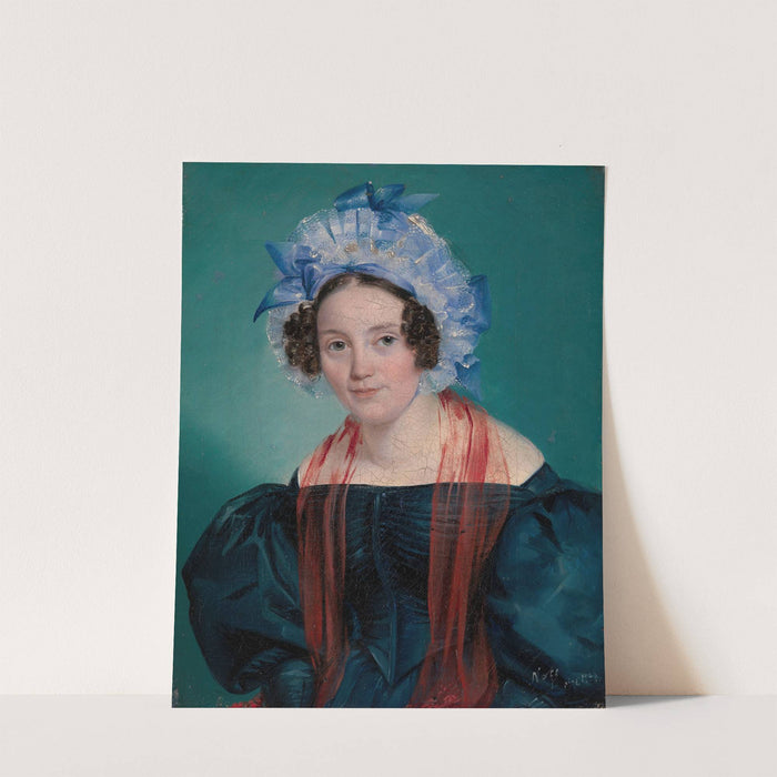Portrait of a Countess by Carl Timoleon von Neff