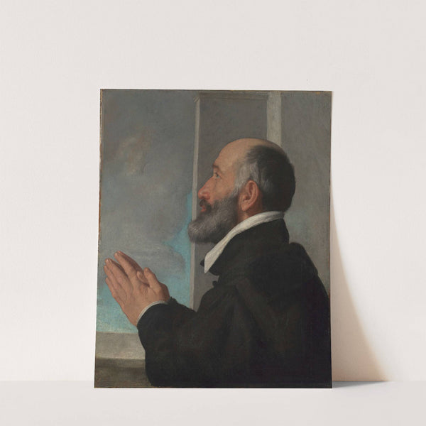 Portrait of a Donor by Giovanni Battista Moroni