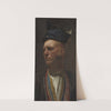 Portrait of a Farmer from Setesdal. Study for Fight in an old Farm House by Olaf Isaachsen