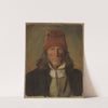 Portrait of a Farmer from Vossevangen (1855) by Adolph Tidemand