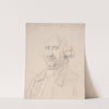 Portrait of a Fat Man, Head and Shoulders by George Dance