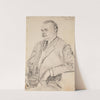 Portrait of a Freiburg man by Józef Mehoffer