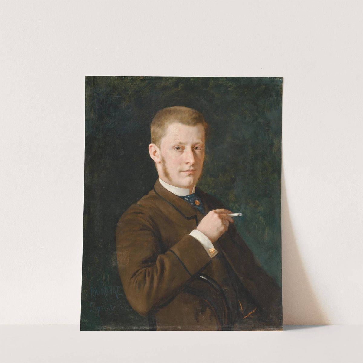 Portrait of a Gentleman by Vlaho Bukovac