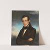 Portrait of a Gentleman by Eduard Friedrich Leybold
