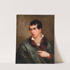 Portrait of a gentleman by Simon Jacques Rochard