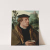 Portrait Of A Gentleman In A Fur-Lined Cloak by Maarten Van Heemskerck
