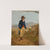 Portrait of a gentleman in a landscape by Jacques Sablet