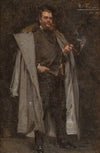 Portrait of a gentleman in fur-trimmed coat
