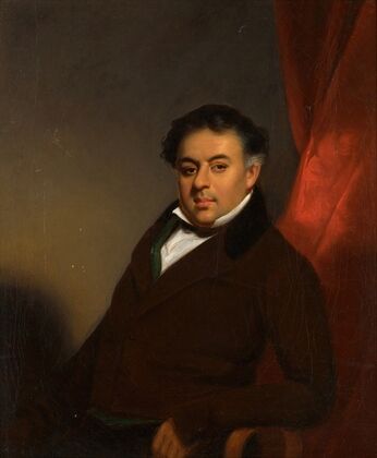 Portrait of a gentleman, said to be Mr Da Silva