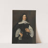 Portrait Of A Gentleman, Three-Quarter Length, Holding A Pair Of Gloves In His Right Hand by Hendrick Berckman