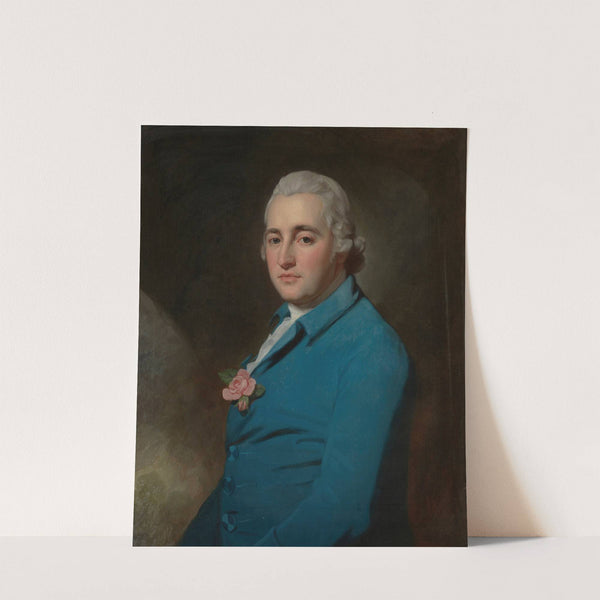 Portrait of a gentleman, traditionally identified as Atkinson Grimshaw by George Romney