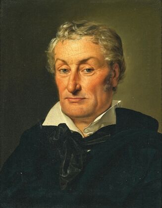 Portrait of a Gentleman with Wavy White Hair (1821)