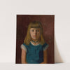 Portrait of a Girl by Ferdinand Katona