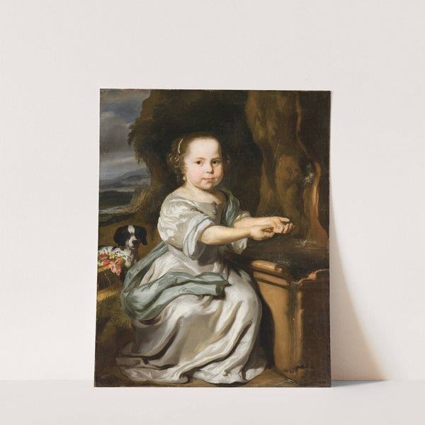 Portrait of a Girl (ca. 1664) by Nicolaes Maes