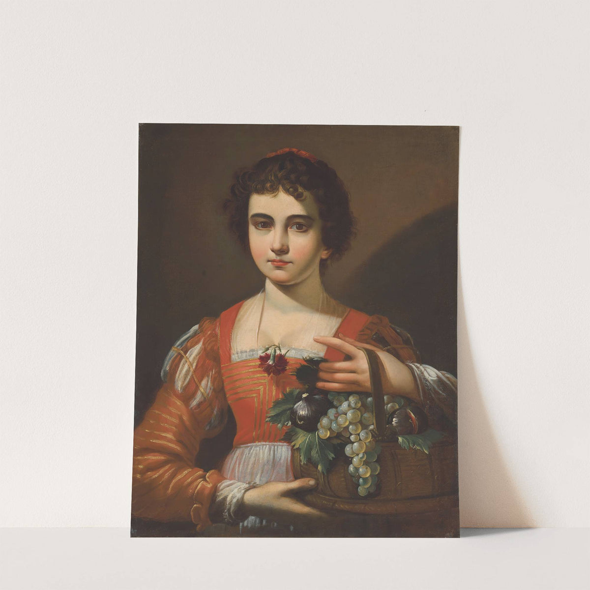 Portrait of a girl by Circle of Antiveduto Grammatica