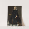 Portrait of a girl by Dirck Dircksz. van Santvoort