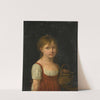 Portrait of a girl by Jeanne Elisabeth Chaudet