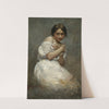 Portrait of a girl by Wacław Szymanowski