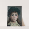 Portrait of a girl by Edwin Harris