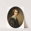 Portrait of a girl by Anton Einsle