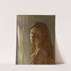 Portrait of a girl by Sir George Clausen