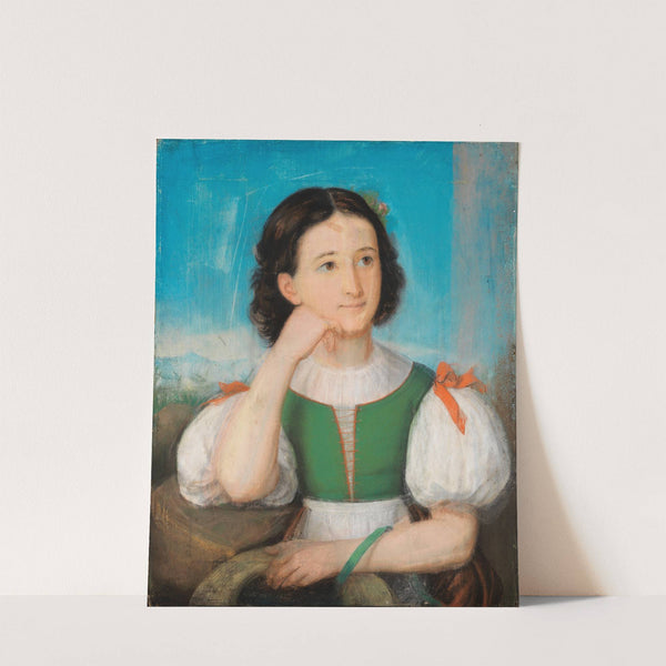 Portrait of a girl by Marie Ellenrieder