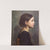 Portrait Of A Girl; After The Ball (1885) by Armand Cambon