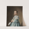 Portrait of a Girl Dressed in Blue by Johannes Cornelisz Verspronck