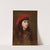 Portrait of a girl in a red beret (1893) by Maurycy Trębacz