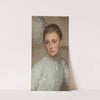 Portrait of a girl, (probably ‘The Little Maid’) (1897) by Sir George Clausen