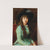 Portrait Of A Girl With A Feather Hat by Roberto Fontana