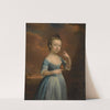 Portrait of a Girl With a Robin by Mason Chamberlin