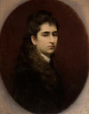 Portrait of a girl with loose hair