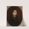 Portrait of a girl with loose hair (1879) by Leopold Horowitz
