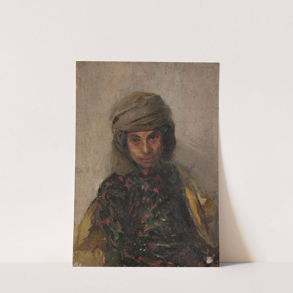 Portrait of a Jewess. From the journey to Crimea by Jan Ciągliński