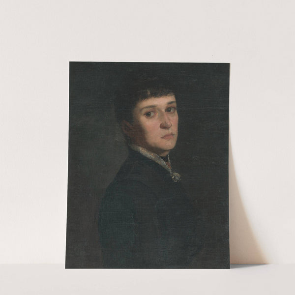 Portrait of a lady by Eduard Hriňák