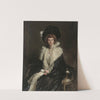 Portrait of a lady by Hugh de Twenbrokes Glazebrook