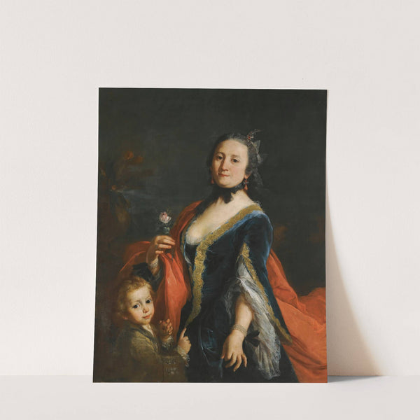 Portrait Of A Lady by Alessandro Longhi