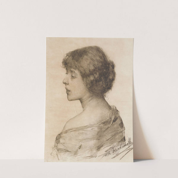 Portrait Of A Lady by Alexei Harlamoff